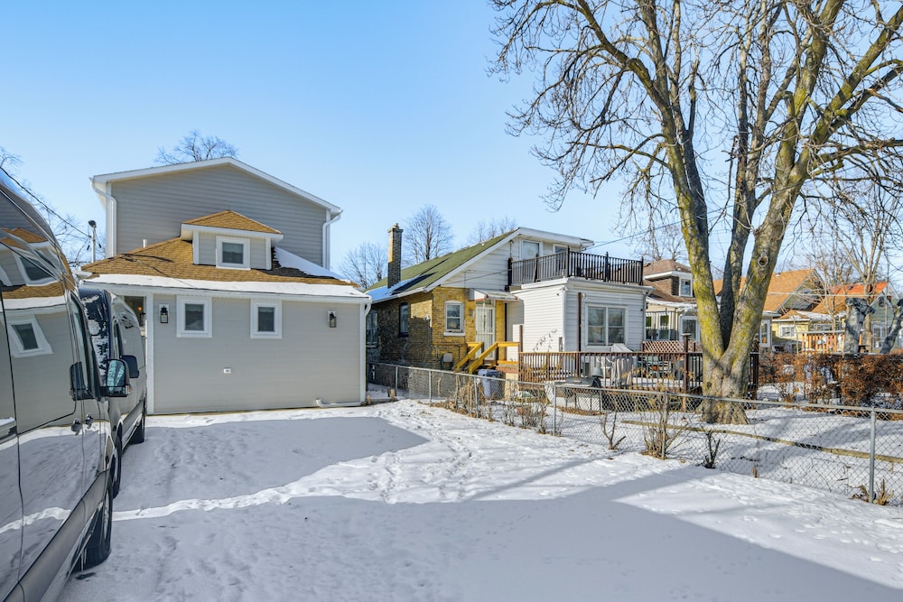 2 Mi to Northwestern: Updated Home w/ Game Room!
