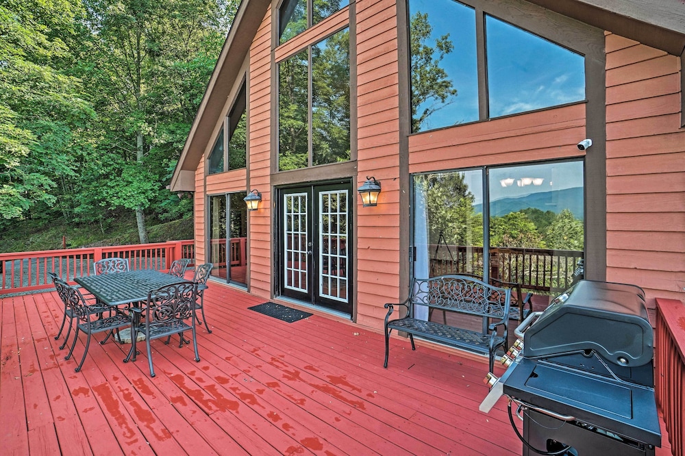 Mountain Retreat w/ Decks, Hot Tub, & Games! view 2