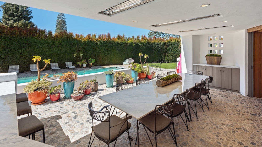 Howard Hughes Estate - Spanish Revival Gem w/ Pool, Wine Cellar & Guest House