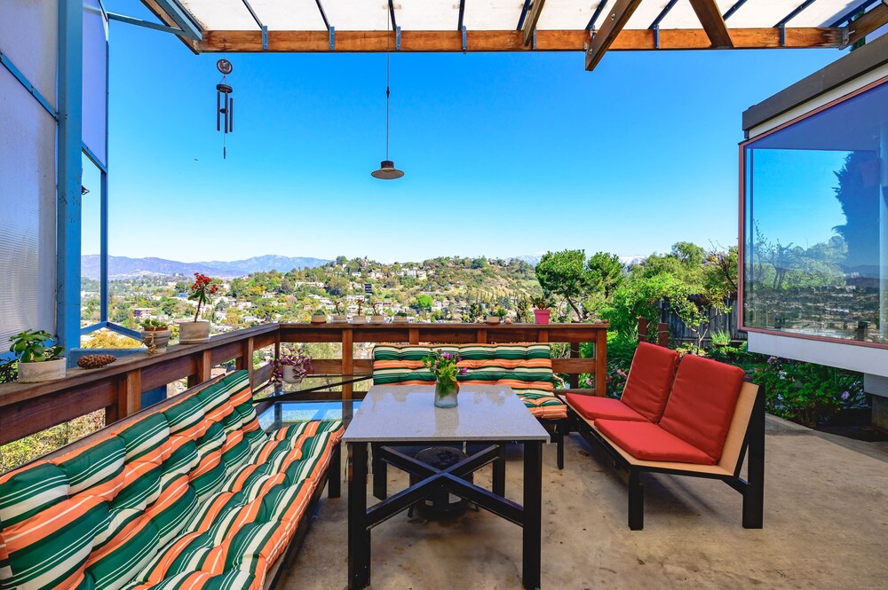 Scenic Retreat With Deck & Stunning Views in LA