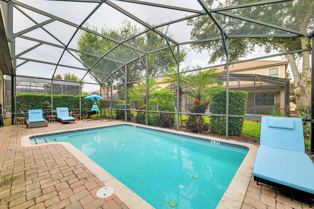 Private Game Room + Pool: Resort Home Near Orlando