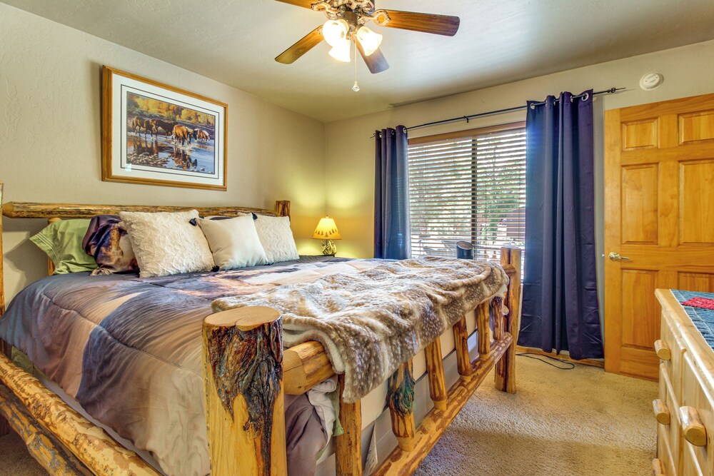 Near Hiking Trails: Heber-overgaard Haven w/ Deck!