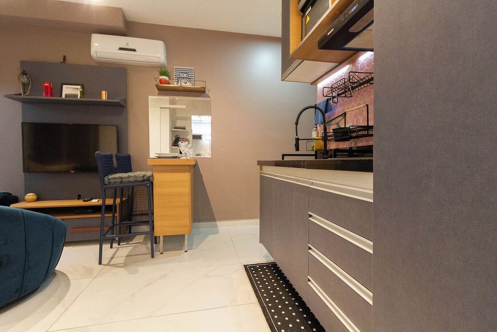 Studio Completo Pet-friendly pr Ximo ao Allianz