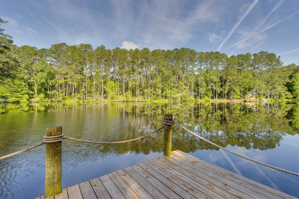 Waterfront Home w/ Fishing Dock in Tallahassee!