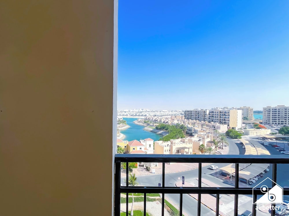Peaceful Lagoon View l 1BR in RAK With Balcony