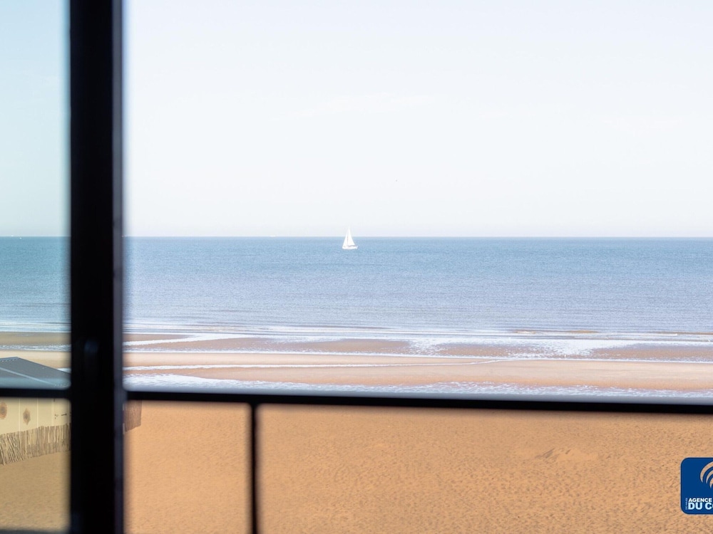 Apartment on Belgian Coast With Sea View