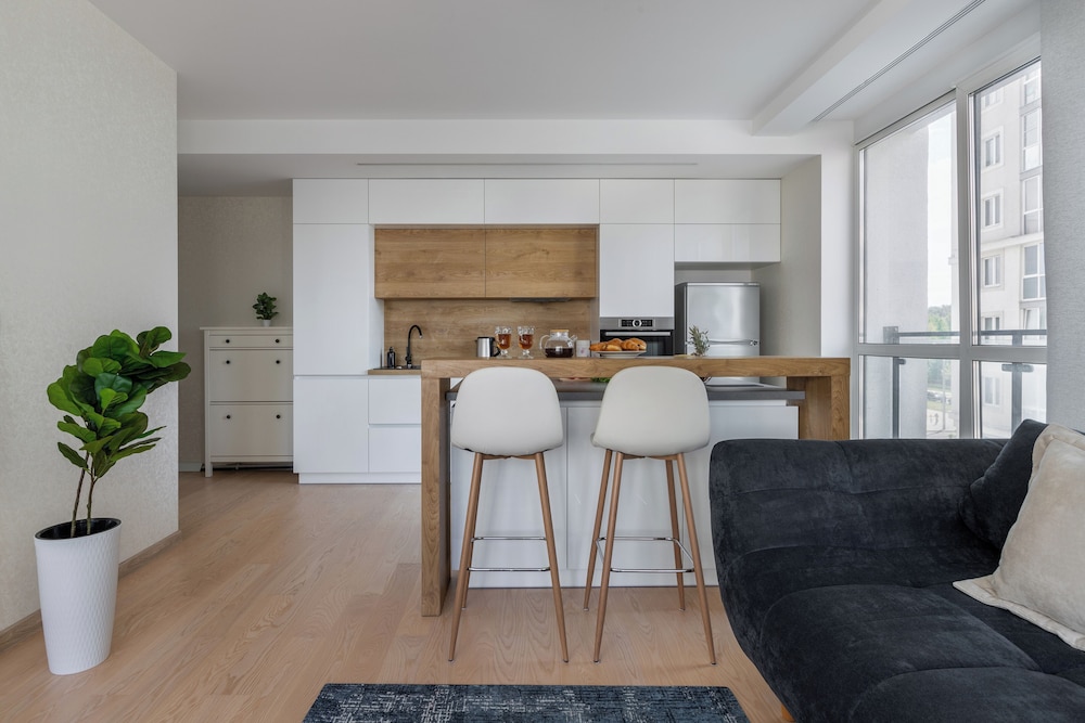 Spacious flat with a magnificent view