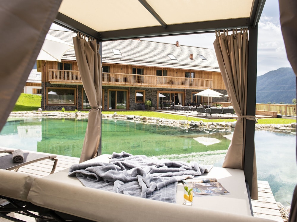 Chalet in Wolting With Natural Swimming Pond