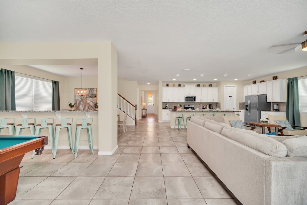 Elegant Family Home w/ Pool, Game Room, Themed Bedrooms