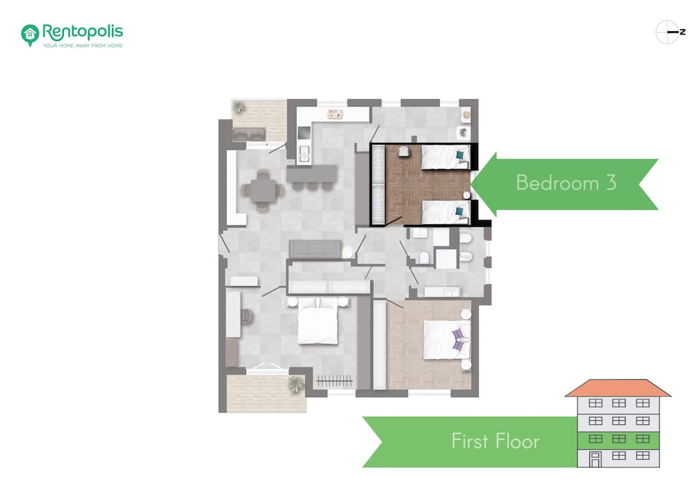 Lotto - Super Modern Penthouse in Fiera Milano City Area