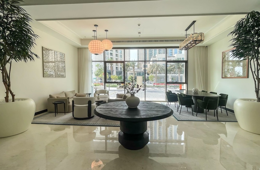 Elite LUX Holiday Homes - Dubai Creek Oasis 2BR Luxe w Burj View
