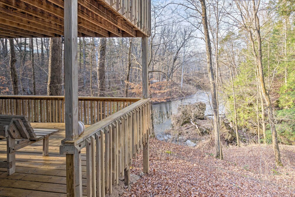 Riverside Cabin w/ 3 Decks in North Vernon! - Property Image 42