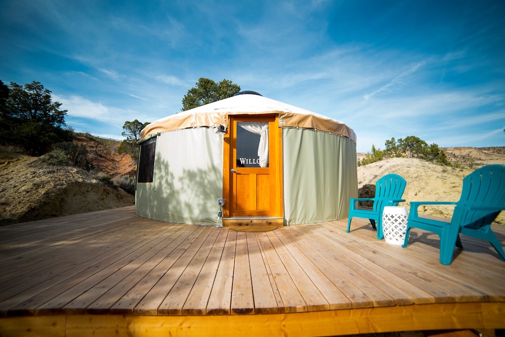 Escalante Yurts view 2