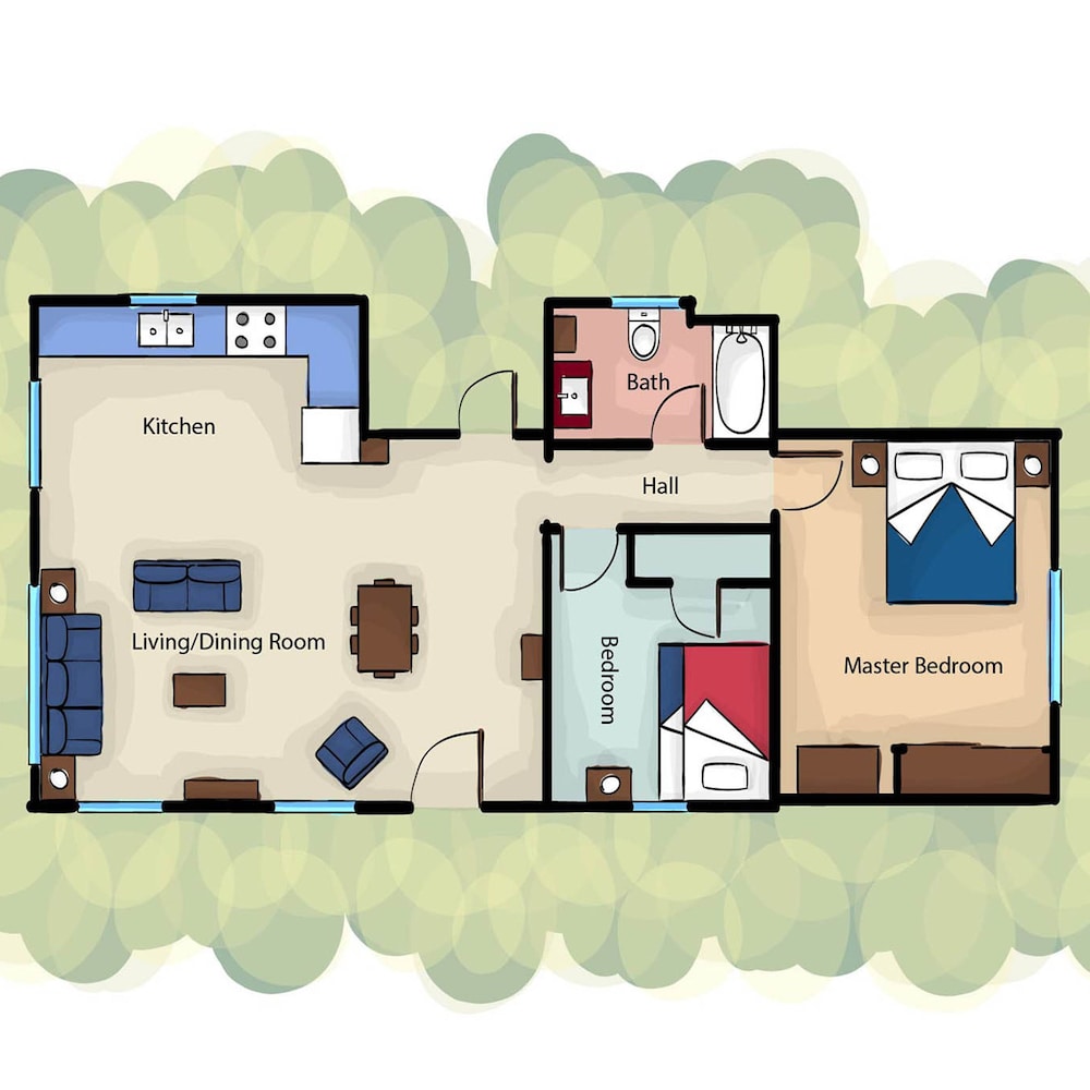 Ten Pines Cottage in Hoquiam