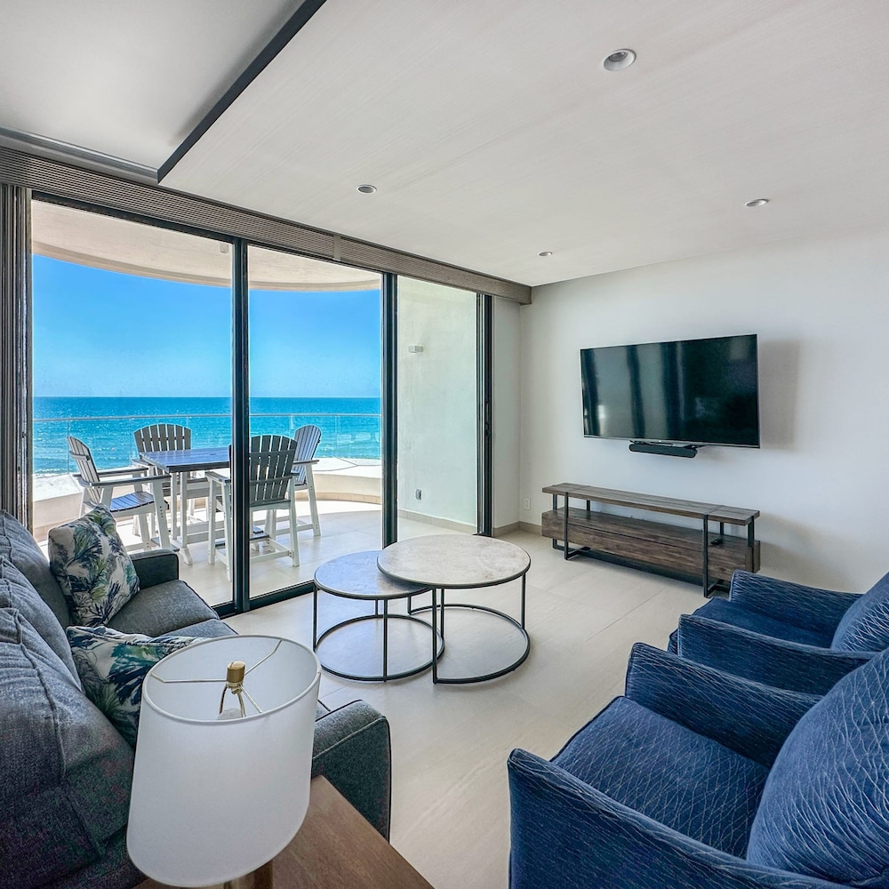 Brand-new Modern 2BR Gem on Iconic Sandy Beach