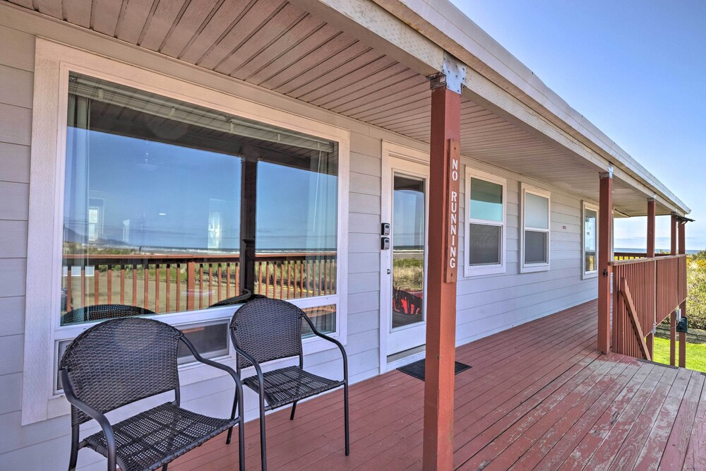 Rockaway Beach Escape w/ View: Steps to Sand! view 2