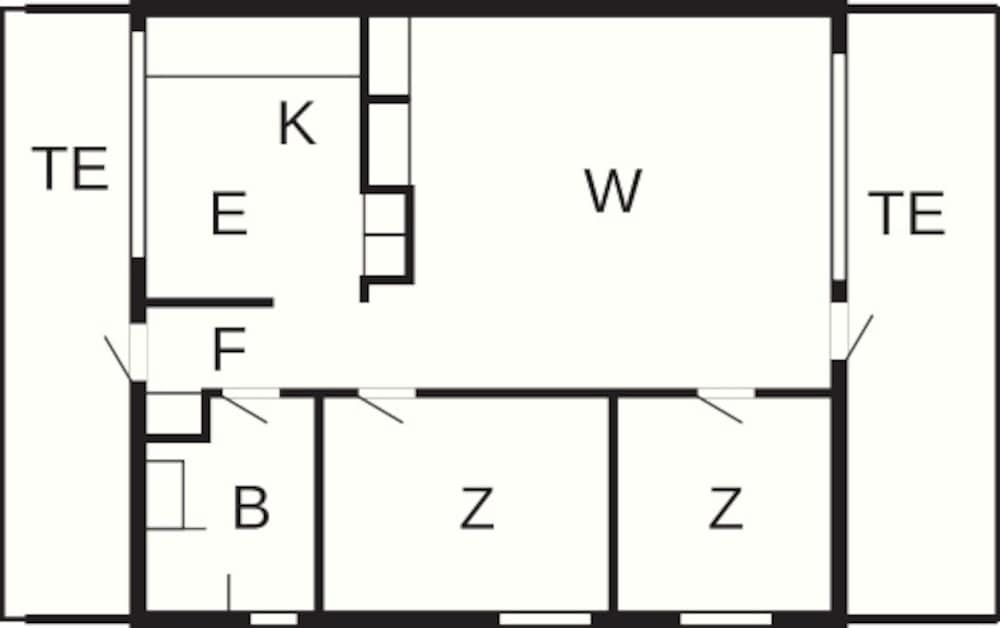 6 Person Holiday Home in Hanstholm- Type1