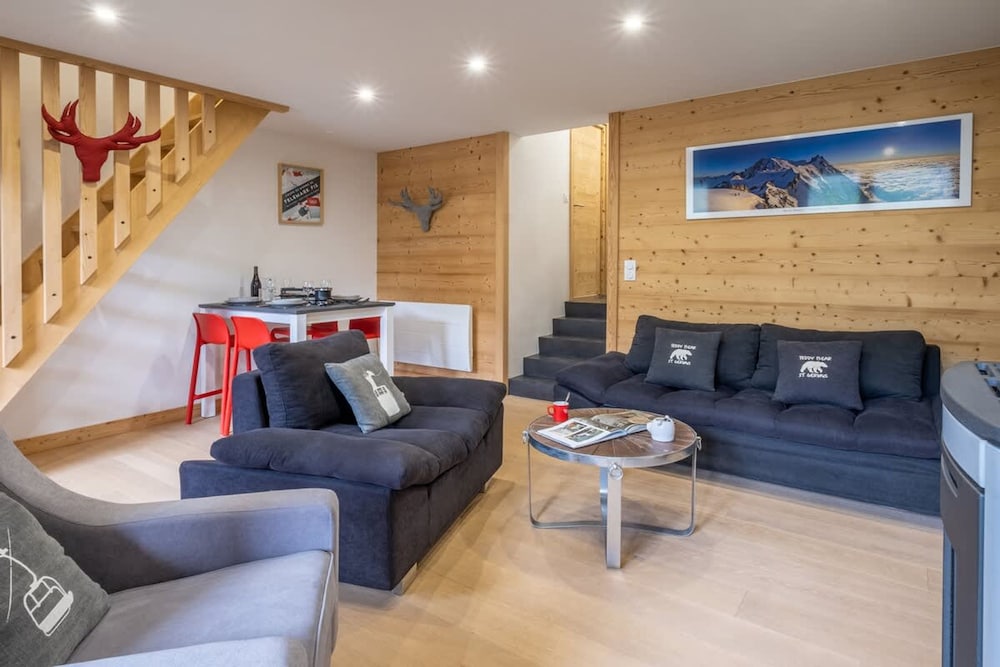Teddy Bear Appartement 3 Bedroom Heart of St Gervais