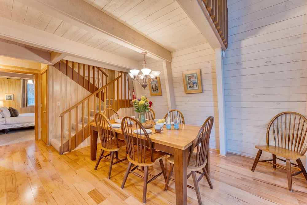 Lundy Bearden Serene Tahoe Retreat With Deck Fireplace and Forest Views