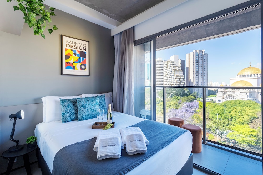 Amazing view with rooftop pool and gym