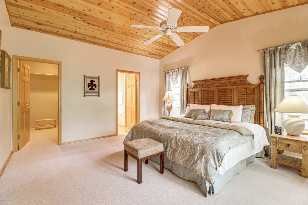 Unwind Fireside! Home 30 Mi to Sunrise Ski Resort
