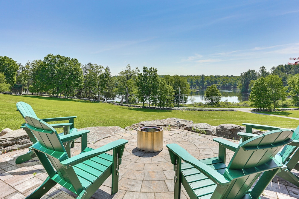 Walk to Bethel Woods: Family Home w/ Deck & Views!
