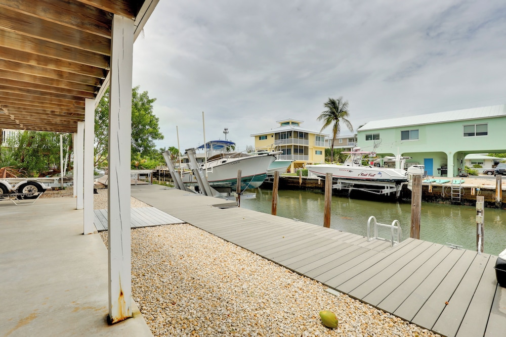 Canal-front Florida Keys Home w/ Private Dock