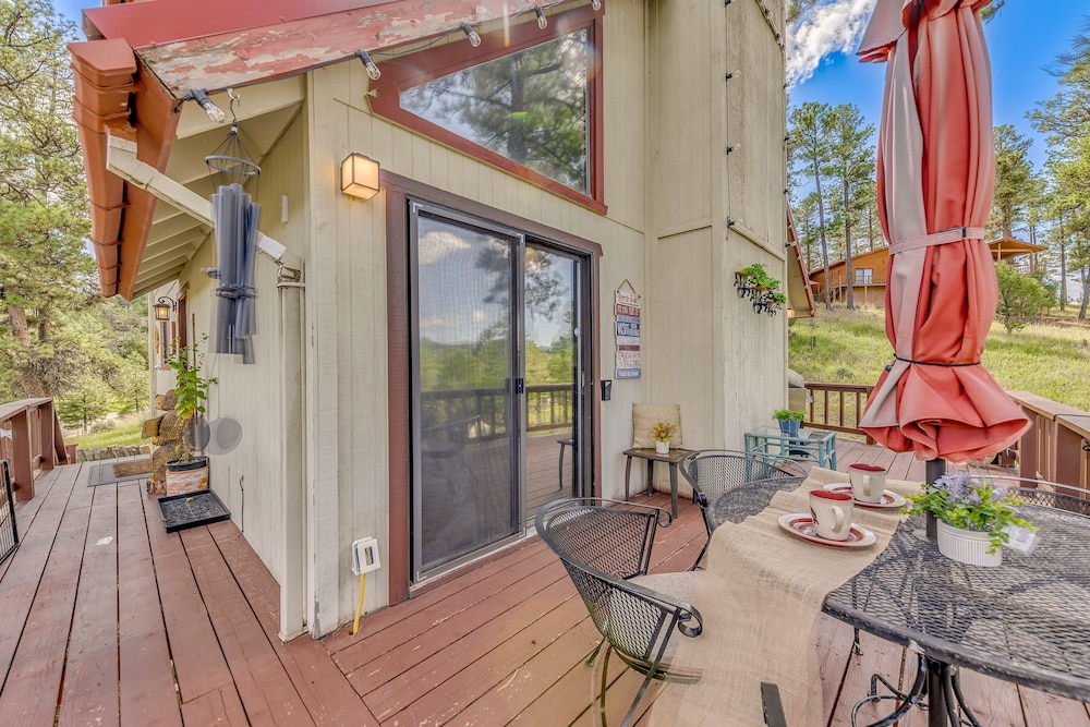 Ruidoso Cabin w/ Deck + Views: 4 Mi to Winter Park view 5
