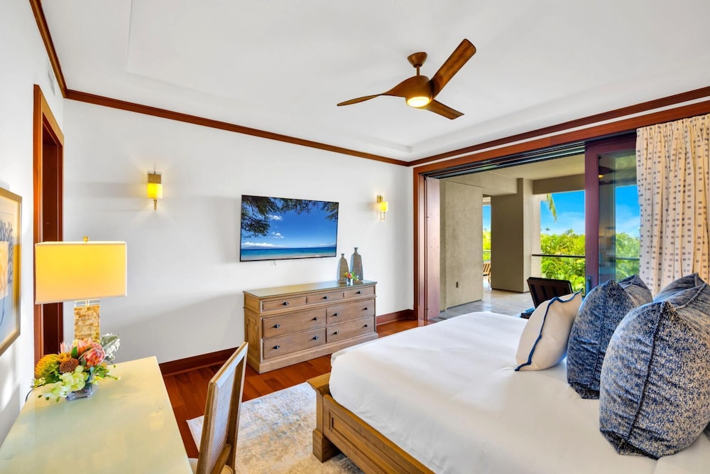 KBM Resorts Free CAR Luxury Oceanfront Villa at Montage Kapalua Bay Private Lanai and BBQ Mon-5203