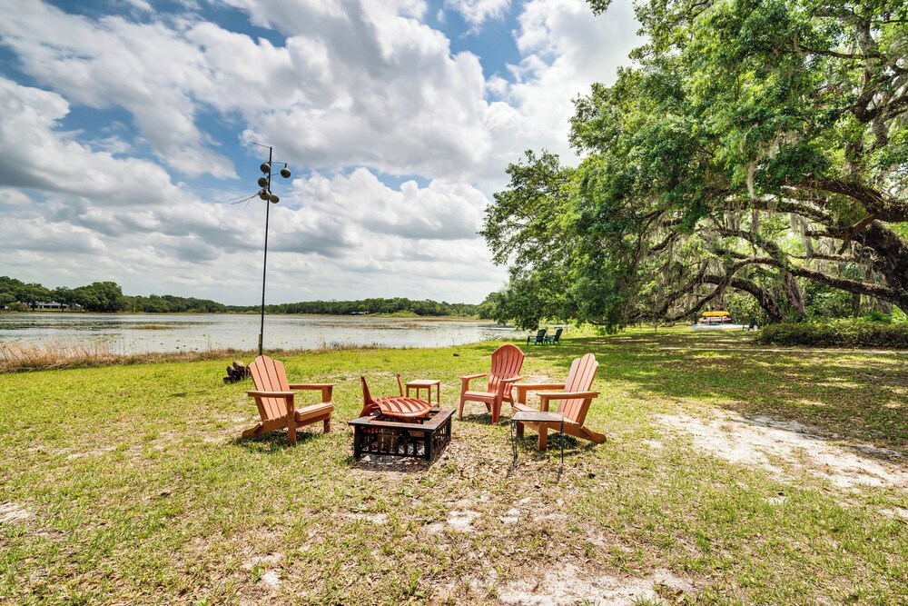 Lake Access + Private Patio: Sunny Inverness Apt!