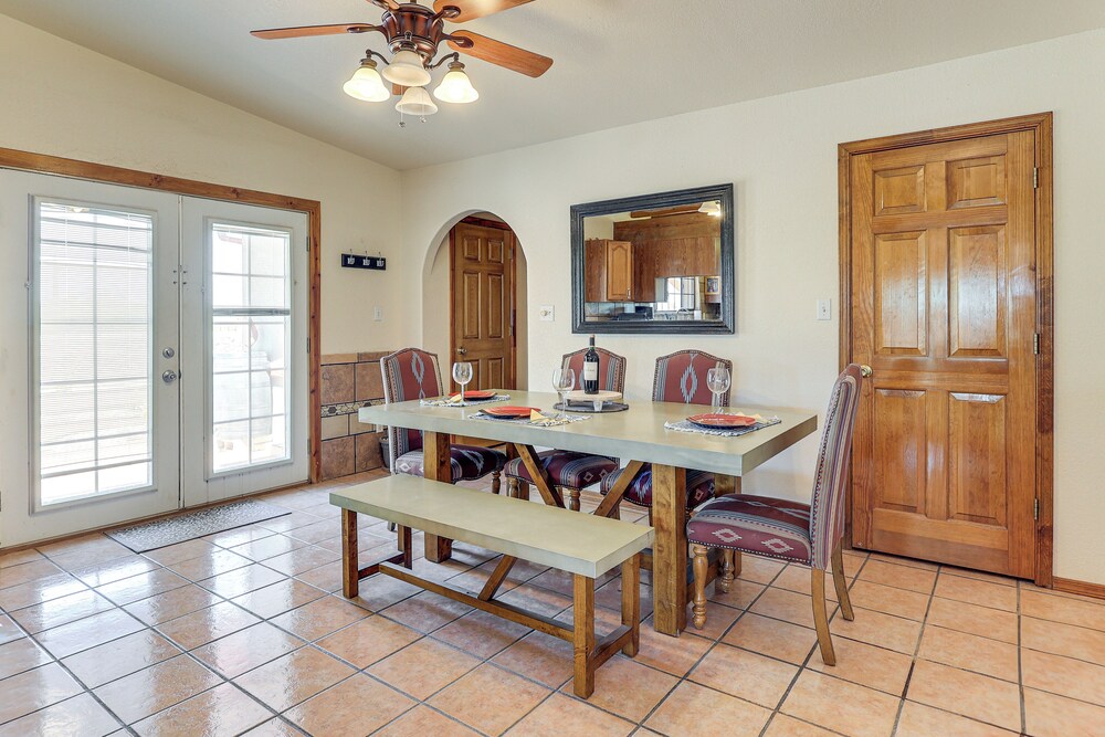 Walk to State Park: Secluded Retreat in Las Cruces