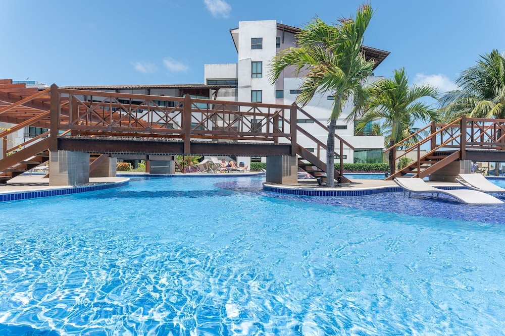 Flat beira mar-Com Churrasq-SH133