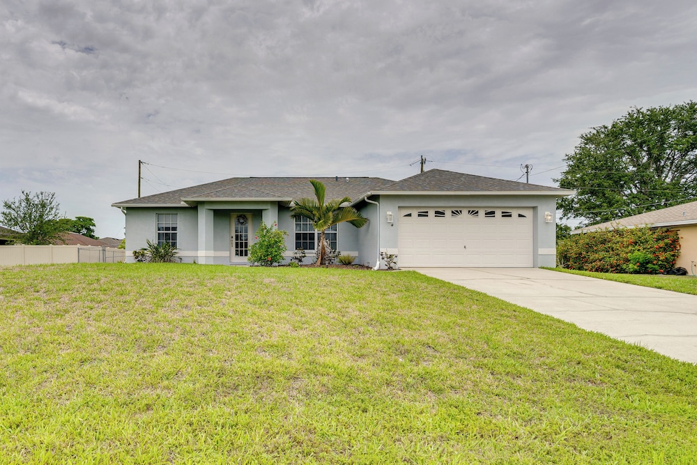 5 Mi to Shore: Gem w/ Pool & Yard in Cape Coral!