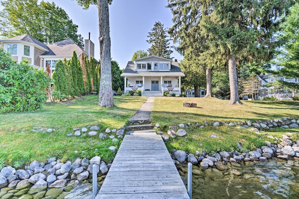 Waterfront Petoskey Cottage w/ Deck + Grill! view 4