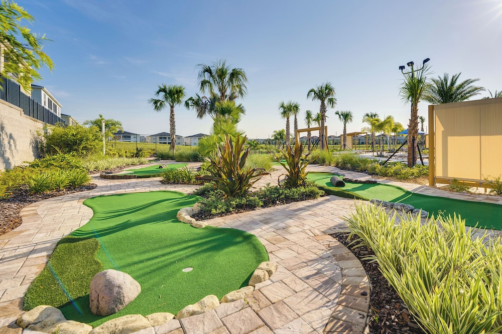 Private Game Room + Pool: Resort Home Near Orlando
