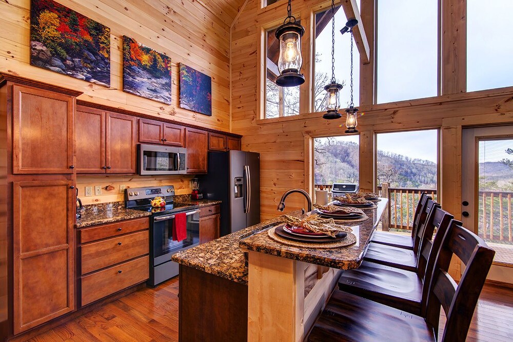 A River Runs Through It - 3 Bedrooms, 3 Baths, Sleeps 12 Cabin by RedAwning