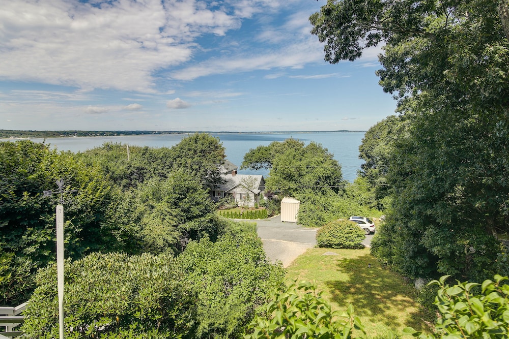 Bayfront Plymouth Gem w/ Sunroom, Steps to Shore!