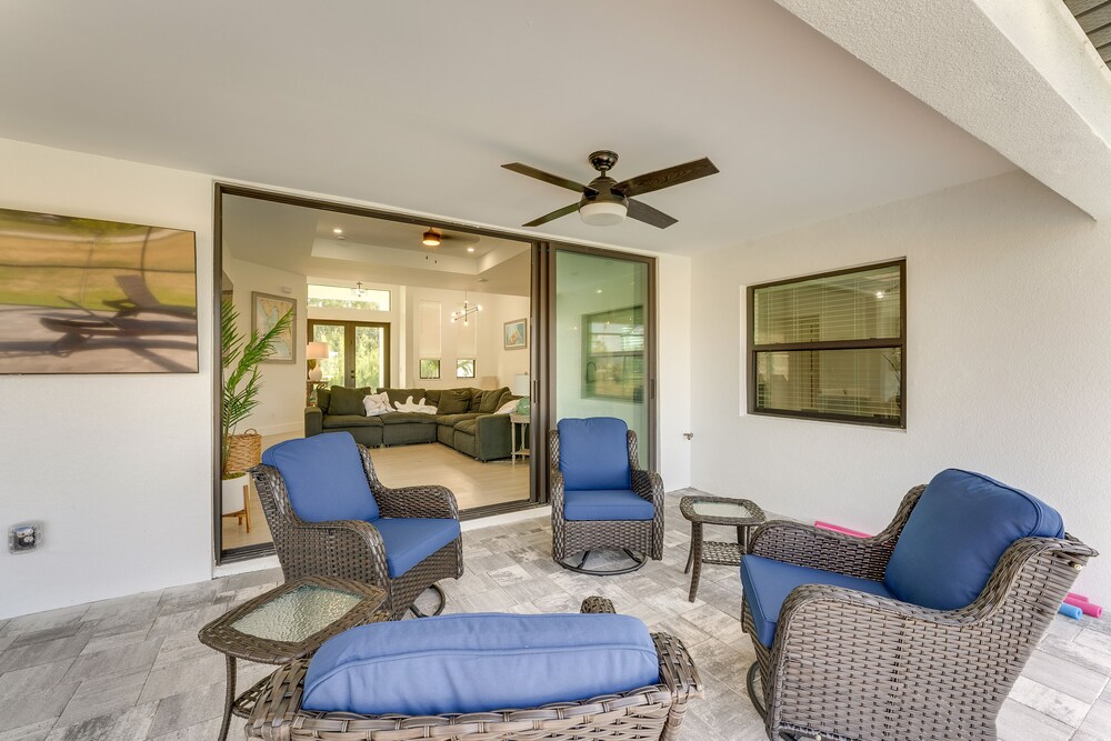 Private Pool & Grill: Cape Coral Vacation Rental!