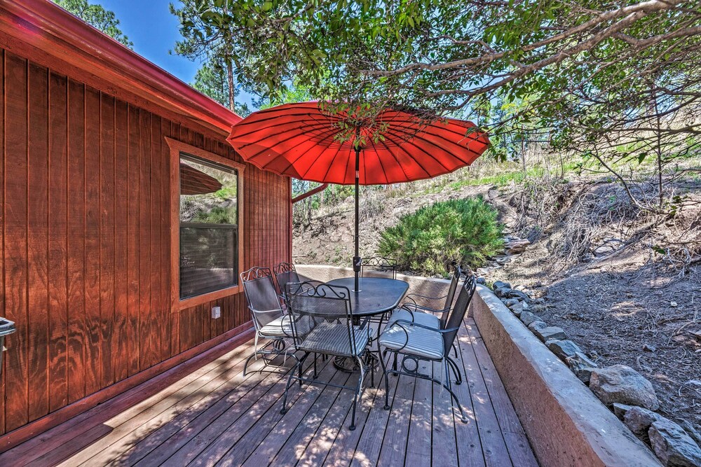 Wooded Ruidoso Hideaway w/ Deck: Ski, Hike & Golf! view 3