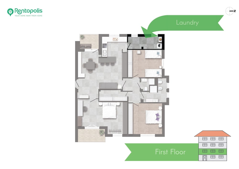 Lotto - Super Modern Penthouse in Fiera Milano City Area