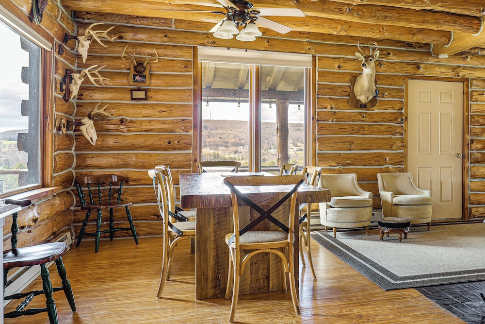 Log Cabin w/ Pond & Trail Access in Almond!