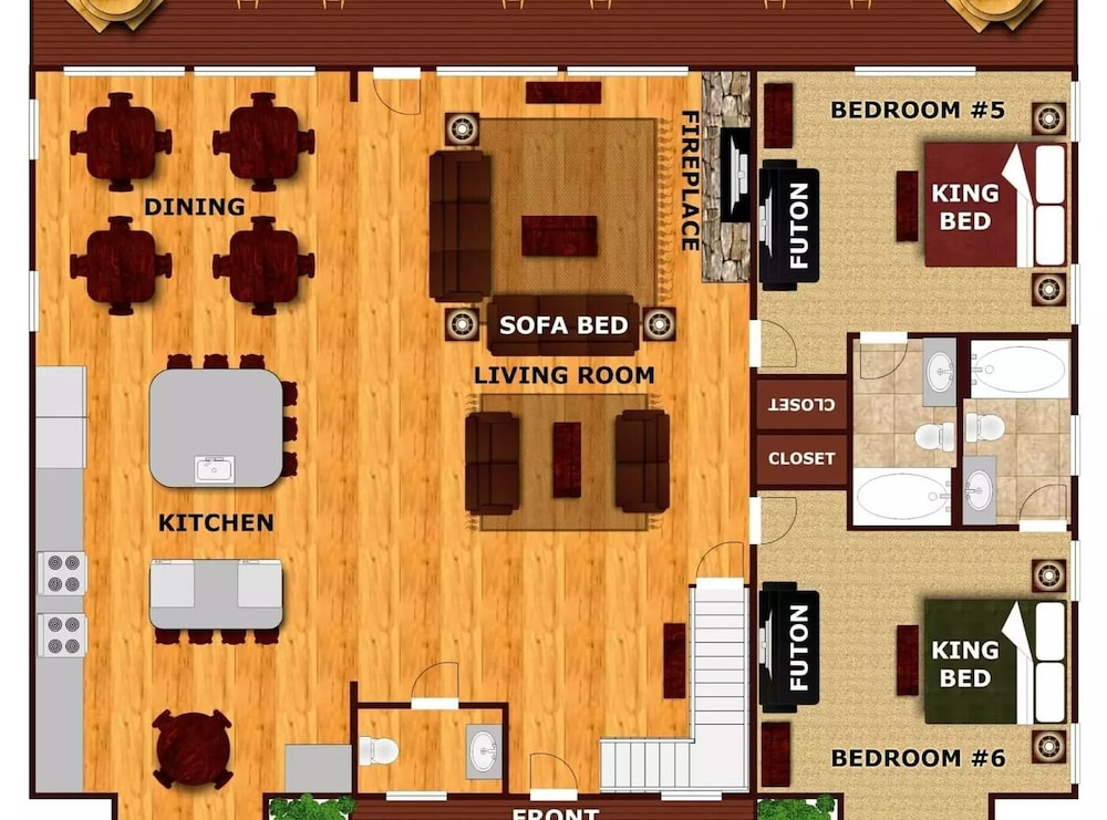 A View for All Seasons by Avantstay 12bdr w/ Game Room, Hot Tub, Movie Theater, Deck Views