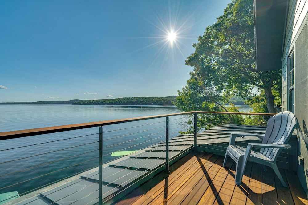 Scenic Views, Private Dock: Lake Bomoseen Retreat!