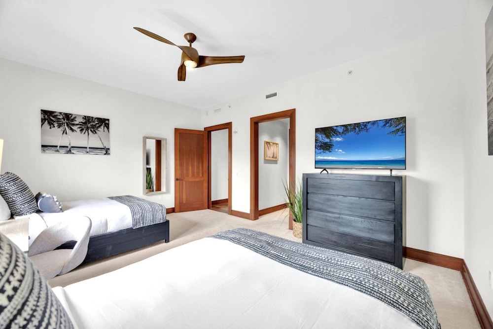 NEW KBM Resorts Free CAR Hale Nalu At Montage Kapalua Bay, Sleeps 10! Oceanfront 3-bedroom Condo With Daily Housekeeping, Spa! Mon-6302