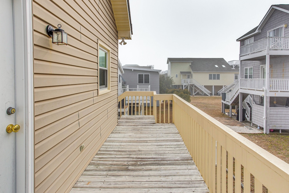 Walk to Ocean: Sunset Beach House w/ 3-level Deck!