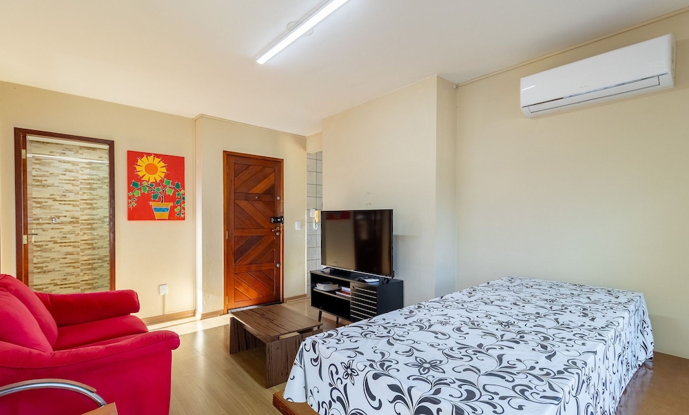 Apto c/ Churrasq 650m da Praia QTIB0301