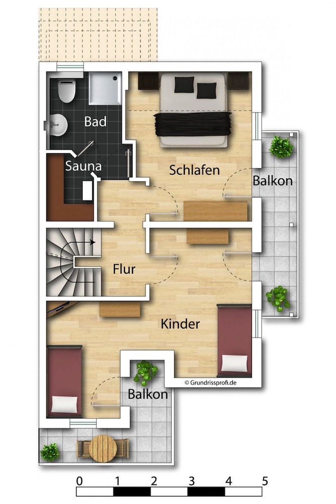 Doppelhaushalfte Strandhaus II in Trassenheide