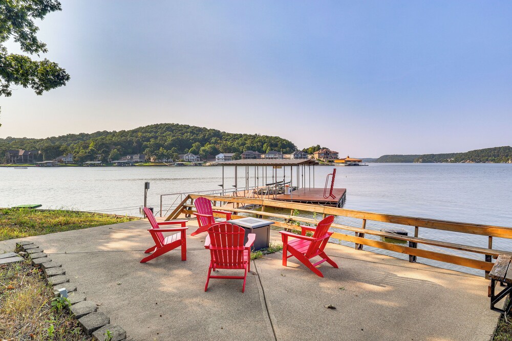Water-view Deck! Family Home on Lake of the Ozarks