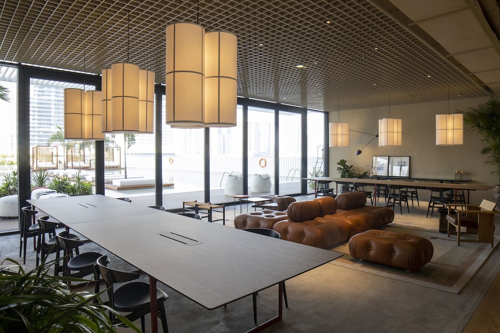 Modern Studio at Upside Living With Burj Views - Business Travelers