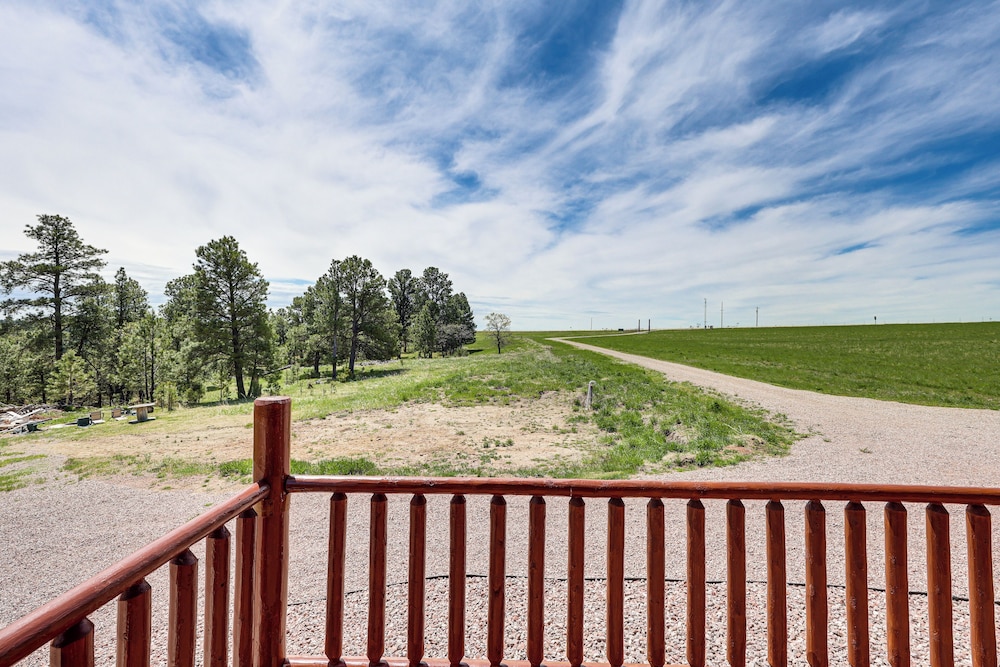 Peaceful Wyoming Cabin w/ Spacious Deck & Wet Bar! view 2
